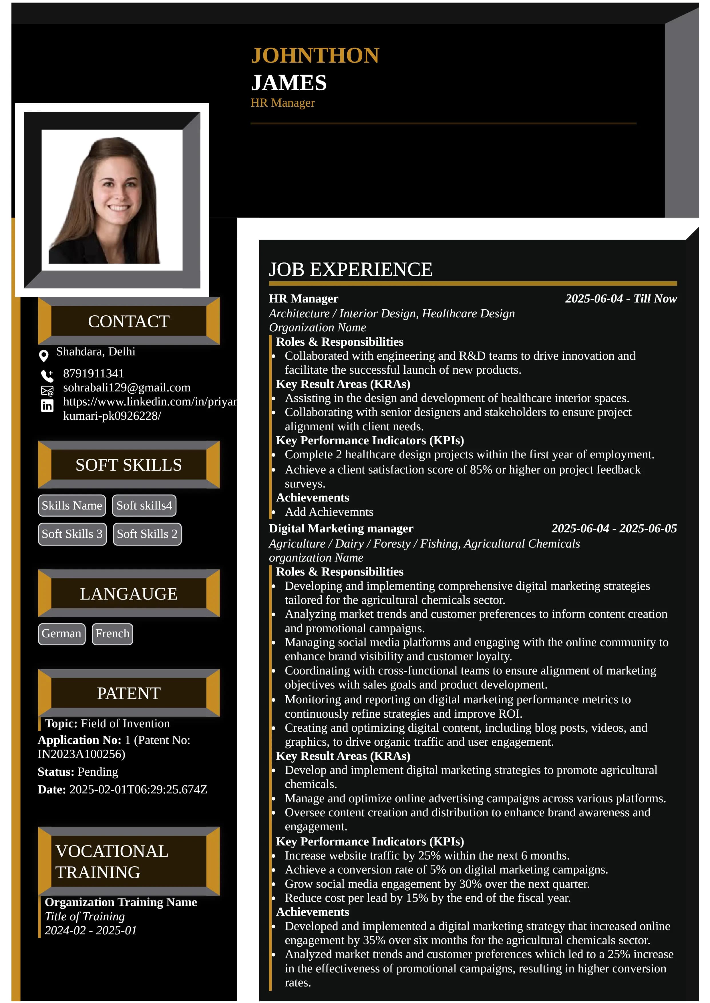 Template Preview